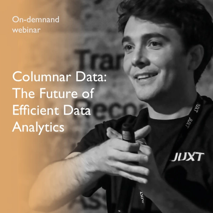 On-demand webinar: Columnar Data — The Future of Efficient Data Analytics